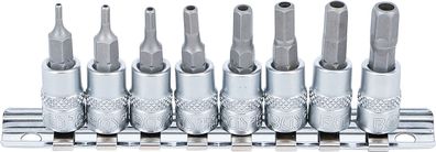 BGS-5156 Bit-Einsatz-Satz Antrieb Innenvierkant 6,3 mm (1/4) Innensechskant mit Bohru