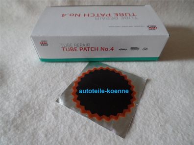 1x Schlauchflicken 4 Ø 75 MM Rotrand Rema TIP TOP Schlauchreparatur