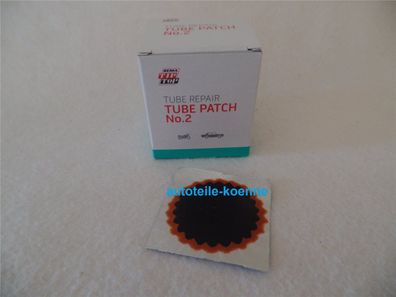 1x Schlauchflicken 2 Ø 45 MM Rotrand PKW Anhänger Motorrad Rema TIP TOP