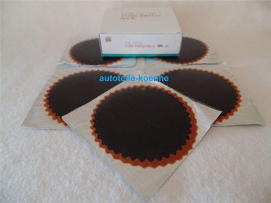 5x Schlauchflicken 6 Ø 116 MM Rotrand PKW LKW Traktor Anhänger Rema TIP TOP