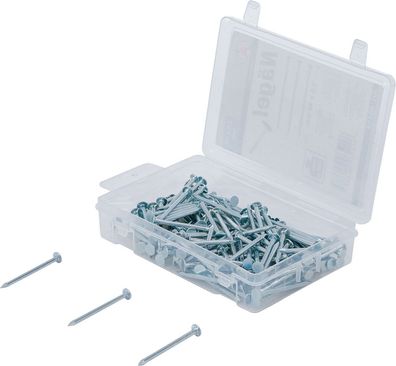 BGS-88114 Nägel-Sortiment 200 g 2,5 x 40 mm