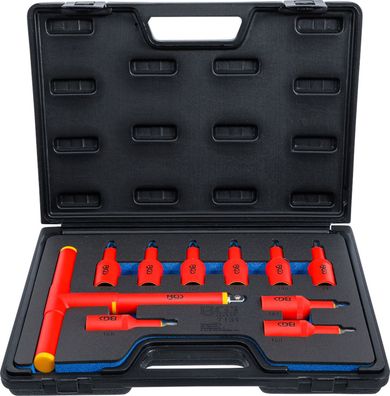 BGS-7131 VDE-Bit-Einsatz-Satz Antrieb Innenvierkant 12,5 mm (1/2) T-Profil (für Torx)