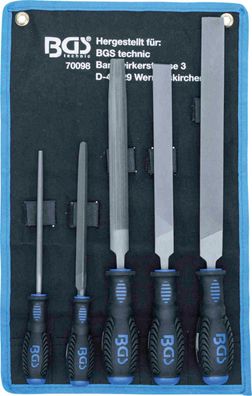 BGS-70098 Werkstattfeilen-Satz 5-tlg