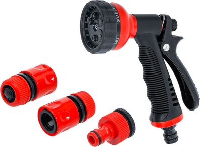 BGS-70905 Multifunktions-Garten-Handbrause mit 6 Funktionen 5-tlg