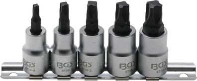 BGS-9756 Bit-Einsatz-Satz Antrieb Innenvierkant 10 mm (3/8) 4-kant Profil (für MTS-Mo