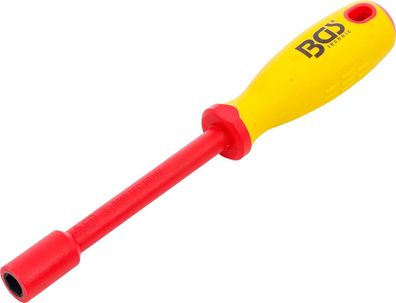 BGS-71090 VDE Steckschlüssel-Schraubendreher Sechskant SW 10 mm Klingenlänge 125 mm