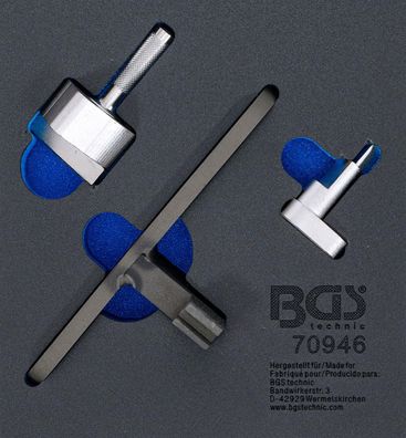 BGS-70946 Werkstattwageneinlage 1/6: Motor-Einstellwerkzeug-Satz, für Land Rover, Jag