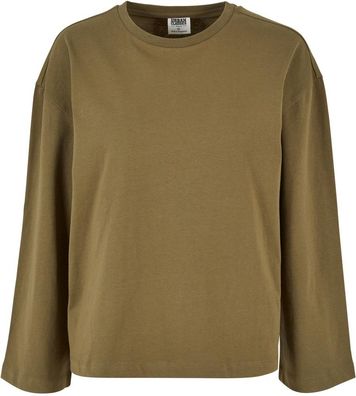 Urban Classics Damen Ladies Organic Oversized Longsleeve