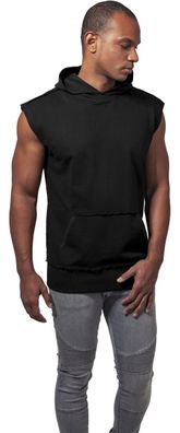Urban Classics Hoodie Open Edge Sleeveless Hoody Black