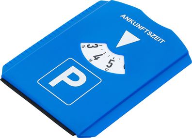 BGS-80721 Parkscheibe, mit Eiskratzer / Gummilippe