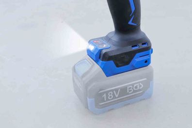 BGS-7391 Akku-Schlagschrauber-Satz bürstenlos 1200 Nm 18 V mit Akku und Schnell-Ladeg