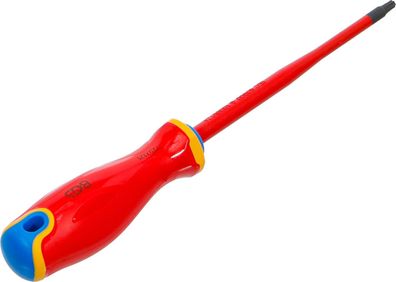 BGS-35865 VDE-Schraubendreher extra dünne Spitze T-Profil (für Torx) T20