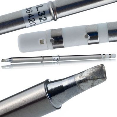 Rosfix Lötspitze T12-D32 – Integrierte Heizung & Sensor | 300°C in 10s