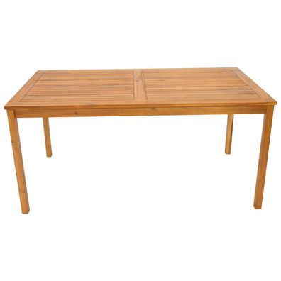 Tisch Gartentisch 160x90cm, Akazie