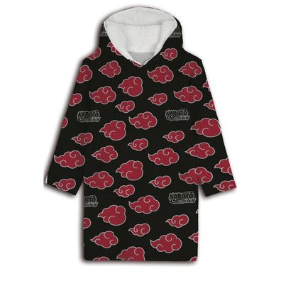 Naruto Hoodie Decke mit Kapuzenpullover Sweatshirt 76x58x4cm