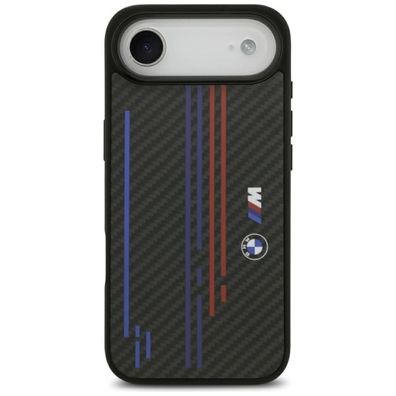 BMW M Kevlar Carbon-Design Case Handyhülle mit Logo kompatibel mit iPhone Air –