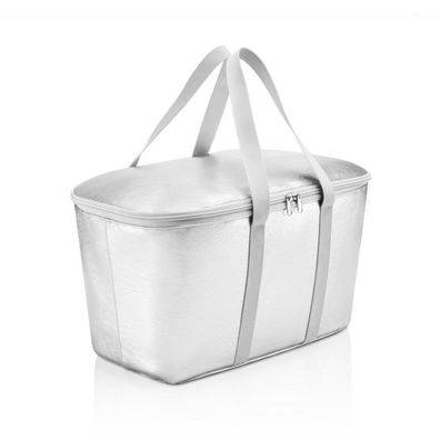 reisenthel coolerbag UH, silver crackle, Unisex