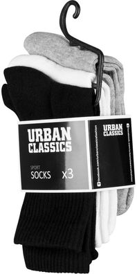 Urban Classics Sport Socks 3-Pack TB1471