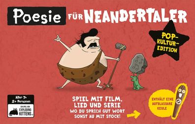 Poesie für Neandertaler Popkultur-Edition