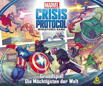 Marvel: Crisis Protocol - Grundspiel: Die Mächtigsten der Welt