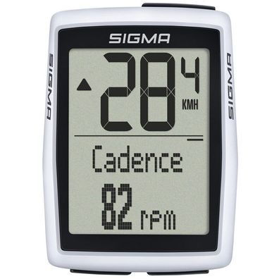 Fahrradcomputer Sigma BC 12.0 WL STS CAD mit Trittfrequenzsensor
