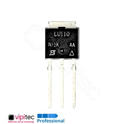 IRLU110 N-Kanal MOSFET 100V 4,3A 25W 47ns THT IPAK TO-251AA 110 IRLU110PBF