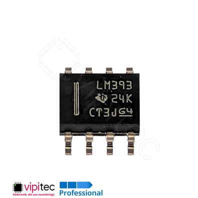 LM393 Analoger Komparator, SMD, SO-8, 5V TTL, 2..36 V, 0..70 °C