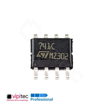 UA741 Operationsverstärker, SMD, SO-8 5..40V OpAmp Operational Amplifier