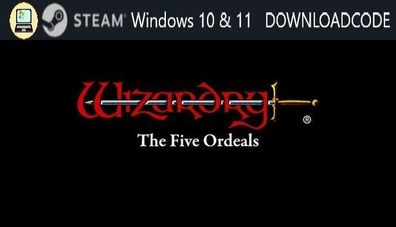 NEU PC Computer Spiel Wizardry The Five Ordeals für Windows 10 11 STEAM Download