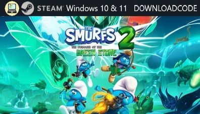 Computer Spiel Die Schlümpfe 2 Der Gefangene des grünen Steins für Windows STEAM