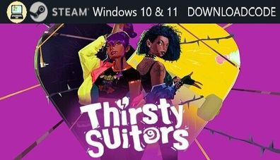 NEU PC Computer Spiel Thirsty Suitors für Windows 10 11 STEAM Download Code Key