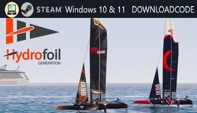 NEU PC Computer Spiel Hydrofoil Generation für Windows 10 11 STEAM Download Code