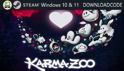 NEU PC Computer Spiel KarmaZoo für Windows 10 11 STEAM Download Code Game Key