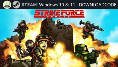 NEU PC Computer Spiel Strike Force Heroes für Windows 10 11 STEAM Download Code