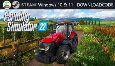 NEU Computer Spiel Landwirtschafts Simulator 22 für Windows 10 11 Game Key Code