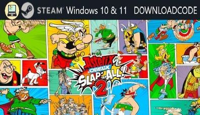 NEU PC Computer Spiel Asterix & Obelix Slap Them All 2 für Windows 10 11 STEAM