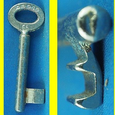 Börkey - Zimmertür Einsteckschloss Schlüssel 945 System Fliether (KFV) Profil 55