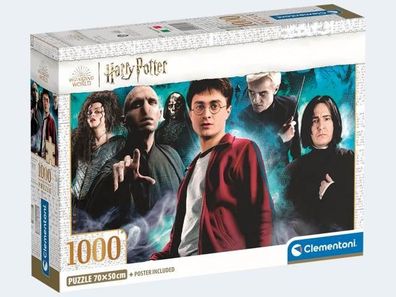 Clementoni 39710 - Harry Potter - 1000 Teile Puzzle - Harry Potter Compact