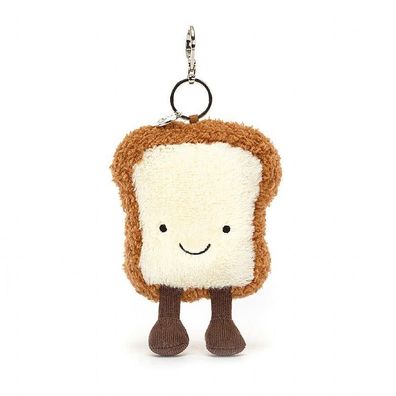 Jellycat Toast Brot Plüschtier Schlüsselanhänger Kuscheltier Anhänger Spielzeug Bag C