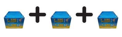3 x Allnutrition Fitking Delicious Wafers, Cream - 32 x 80g
