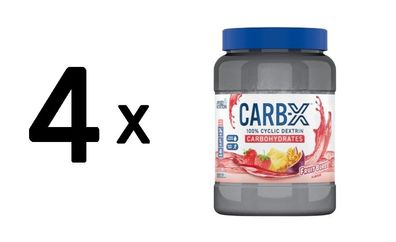 4 x Applied Nutrition Carb X, Fruit Burst - 1200g