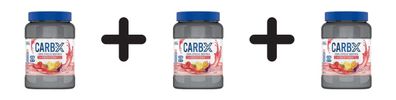 3 x Applied Nutrition Carb X, Fruit Burst - 1200g