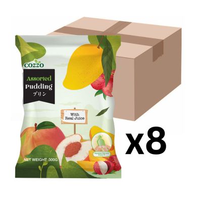 8er-Pack COZZO Frucht Jelly Gelee Bonbons Mix 300g