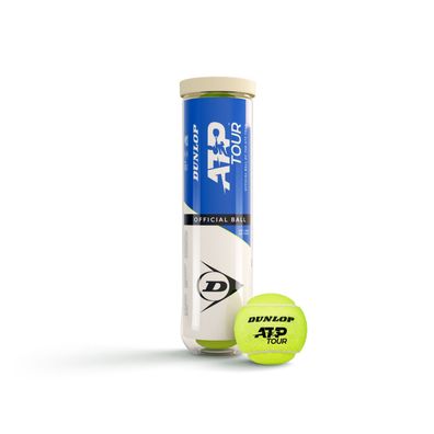 Dunlop ATP Tour x 4 Tennisbälle