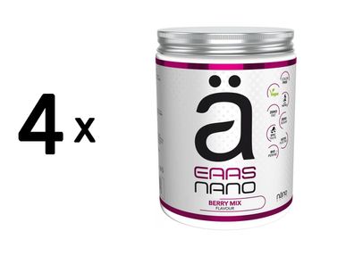 4 x NanoSupps EAA nano (420g) Berry Mix