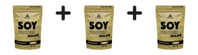 3 x Peak Soy Protein Isolate (750g) Natural