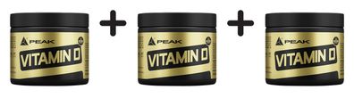 3 x Peak Vitamin D (180)