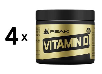 4 x Peak Vitamin D (180)