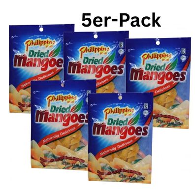 5er-Pack Philippine Brand Getrocknete Mango 100g