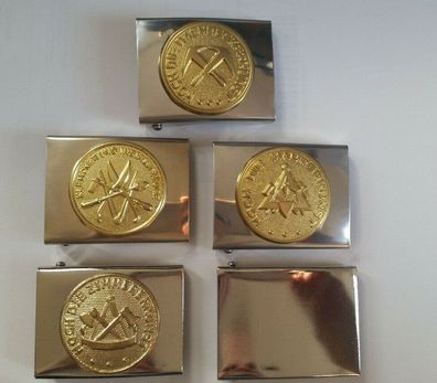 Freund Koppelschloss Zunftkoppelschloss Koppel 4 versch. Motive Dachdecker